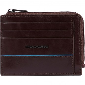 Чехол для кредитных карт PIQUADRO BLUE SQUARE REVAMP PP4822B2VR/MO красное дерево