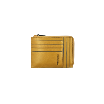 Чехол для кредитных карт PIQUADRO BLUE SQUARE PU1243B2R/G шафрановый, натуральная кожа Чехол для кредитных карт PIQUADRO BLUE SQUARE PU1243B2R/G шафрановый, натуральная кожа