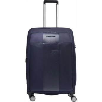 Чемодан PIQUADRO BRIEF2 (BV6650BR2/BLU) 30x68x45см ткань синий