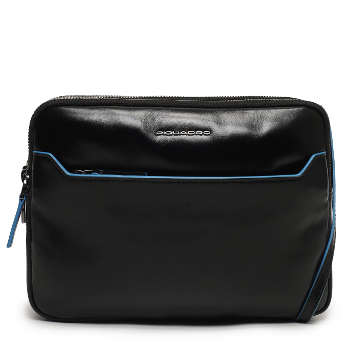 Клатч мужской PIQUADRO BLUE SQUARE черный AC6902B2R/N