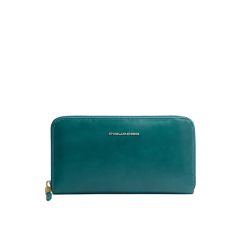 Кошелек женский PIQUADRO BLUE SQUARE PD1515B2R/OT3 синий петроль