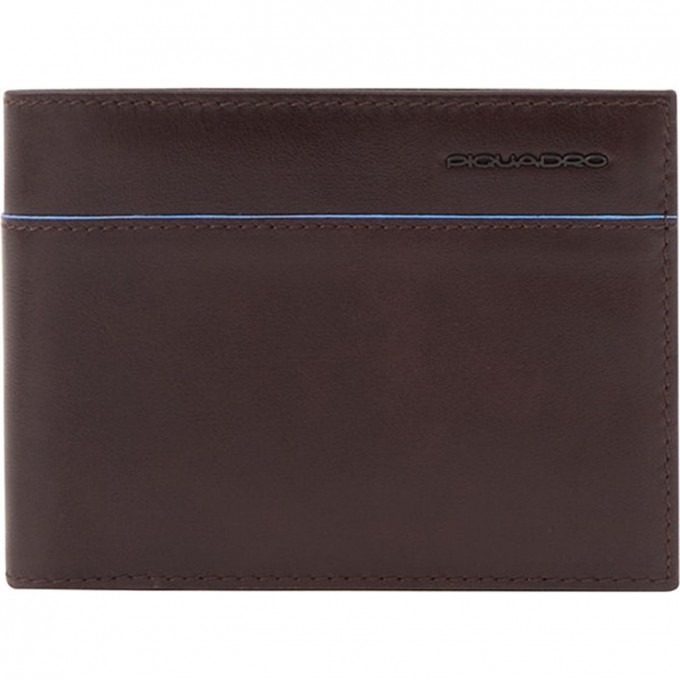 Кошелек мужской PIQUADRO BLUE SQUARE REVAMP коричневый натуральная кожа PU6190B2VR/MO