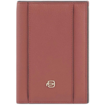 Обложка для паспорта женский PIQUADRO CIRCLE PP6340W92R/ARTM коралловый/кофейный натур.кожа