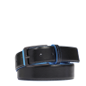 Ремень мужской PIQUADRO BLUE SQUARE черный CU6743B2/N