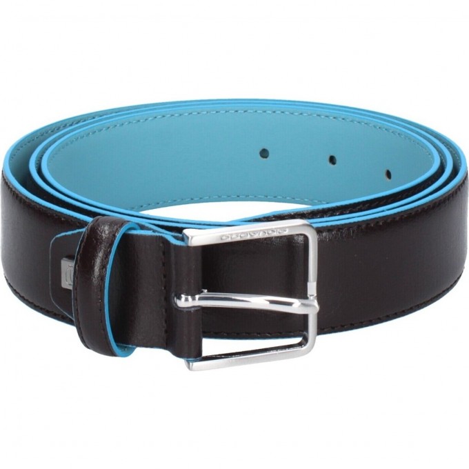 Ремень мужской PIQUADRO BLUE SQUARE темно-коричневый CU6321B2/TM