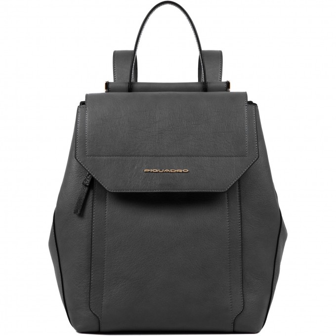 Рюкзак женский PIQUADRO CIRCLE черный кожа CA4579W92/N