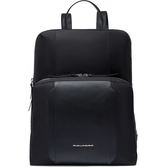 Рюкзак женский PIQUADRO LYRA черный ткань/кожа CA6216W92T/N