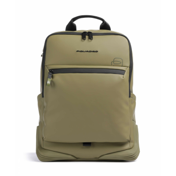 Рюкзак мужской PIQUADRO CORNER 2.0 C20W CA6465C2OW/VE3 фисташковый полиуретан Рюкзак мужской PIQUADRO CORNER 2.0 C20W CA6465C2OW/VE3 фисташковый полиуретан