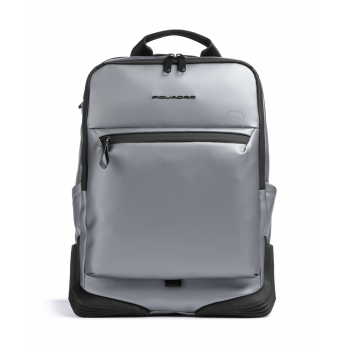 Рюкзак мужской PIQUADRO CORNER 2.0 C20W CA6465C2OW/MGR серебристый/черный полиуретан Рюкзак мужской PIQUADRO CORNER 2.0 C20W CA6465C2OW/MGR серебристый/черный полиуретан
