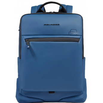 Рюкзак мужской PIQUADRO CORNER 2.0 C20W CA6465C2OW/AV серо-голубой полиуретан Рюкзак мужской PIQUADRO CORNER 2.0 C20W CA6465C2OW/AV серо-голубой полиуретан