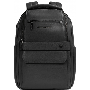 Рюкзак мужской PIQUADRO SOLM CA7020S141/N черный кожа Рюкзак мужской PIQUADRO SOLM CA7020S141/N черный кожа