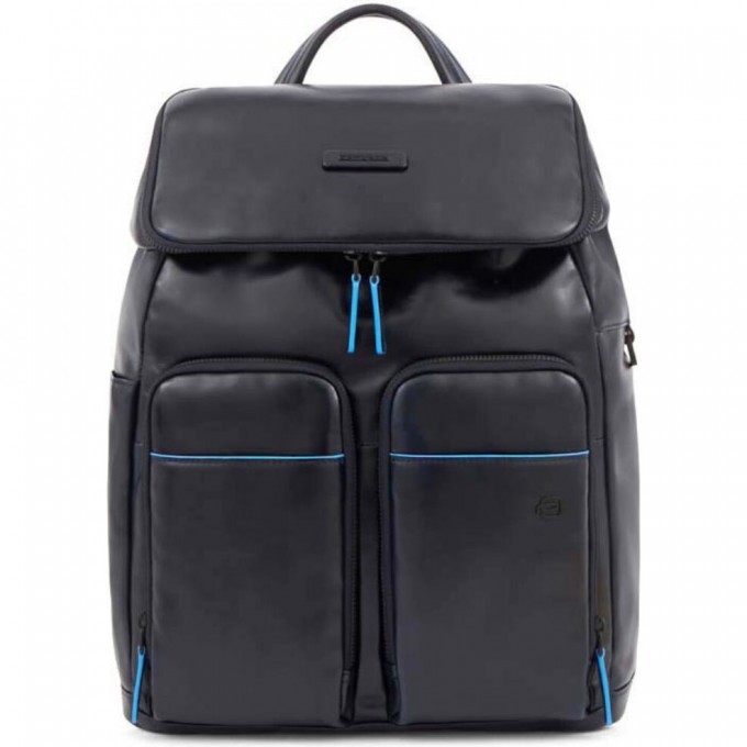 Рюкзак PIQUADRO BLUE SQUARE REVAMP синий кожа CA6104B2V/BLU