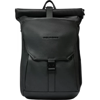 Рюкзак PIQUADRO THAN CA6612S135/N роллтоп черный кожа