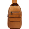 Рюкзак слинг мужской PIQUADRO SOLM песочный кожа CA7028S141/BE