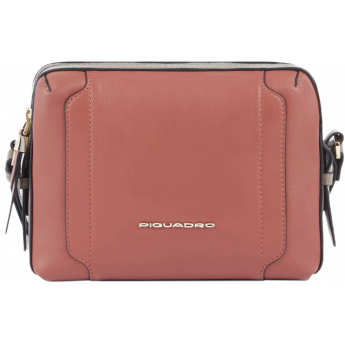 Сумка женская PIQUADRO CIRCLE BD4870W92/ARTM коралловая/кофейная натуральная кожа Сумка женская PIQUADRO CIRCLE BD4870W92/ARTM коралловая/кофейная натуральная кожа
